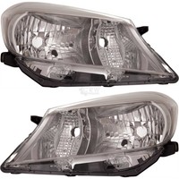 Halogenscheinwerfer Set FüR Toyota Yaris NHP13_ NSP13_ NCP13_ KSP13_ NLP13_