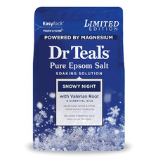 Epsom Salt Magnesium Soak, Snowy Night, 3 Lbs