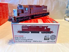 ScaleTrains HO Scale GATX Leasing ex Reserve Mining #1244 SD38-2 DCC & Sound