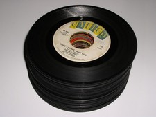 50's 60's 45 RPM Record Lot Of 40 Various Artists Good to VG