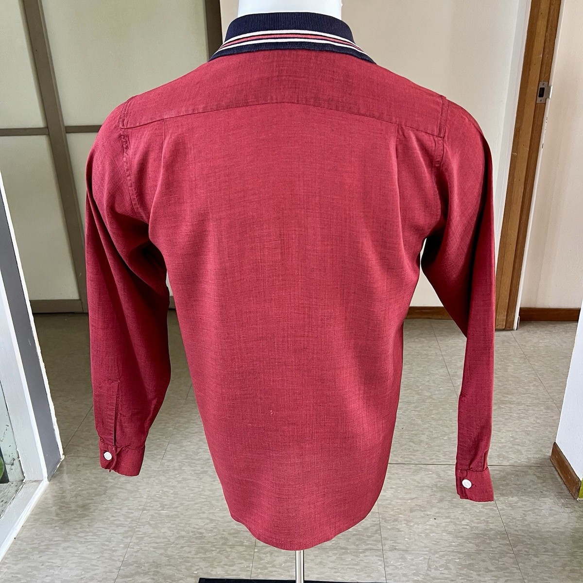 50s B.V.D. vintage rayon shirt