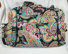 Vera Bradley Baby Diaper Bag W/Changing Pad  Extra Large  18 x 12 x 5"  Nice 