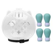 Cat Muzzle For Grooming Cat Head Bubble For Grooming With Paw Covers