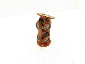 Elbe 0 106 300 001 Universal Joint Double Length=120mm Flange=65mm Hole=4x6mm