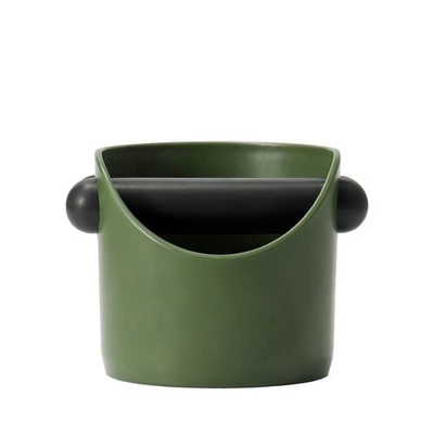 Coffee Knock Box 4.6 in Barista Style Espresso Grounds Knock Box Removable Pl