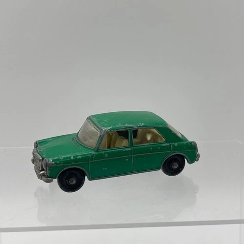 Vintage 1960s Matchbox Lesney #64 MG 1100 Green Diecast Car D5