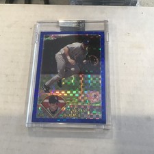 2003 Topps Chrome Traded &Rookies X -Refractor Aaron Boone #T108 Yankees25/25