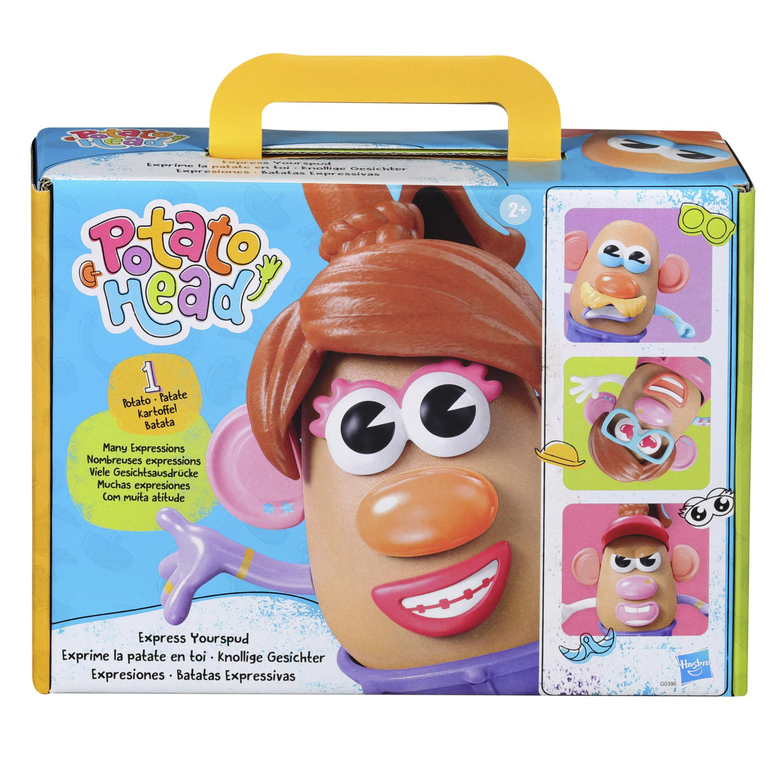 Potato Head Express Yourspud Playset with 32 Fun Accessories for Creative Play  