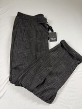 Simply Vera  Vera Wang Womens Dress Career Pants XL Black/Gray NWT $50 441