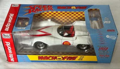 #ad #ad Speed Racer MACH Go 1 18 Scale Model Kit with Figure Mifune Chim Chim Auto World $299.99