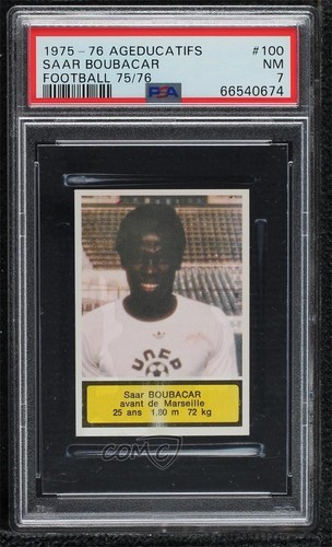 Image Panini Originale Platini - Saison 1975/76 - Ageducatif - Rookie Du Champion De France