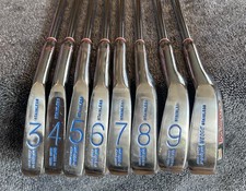 New Vintage Ben Sayers 3 - PW Iron Set R-H w/ Wrapped Crown Tournament Golf Ball