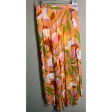Lulu's Floral Print Wide Leg Pants - Size Medium
