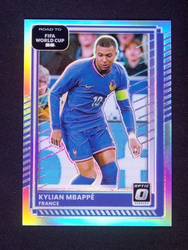 Kylian Mbapp 2025 Donruss Optic Kylian Mbapp #145 Holo