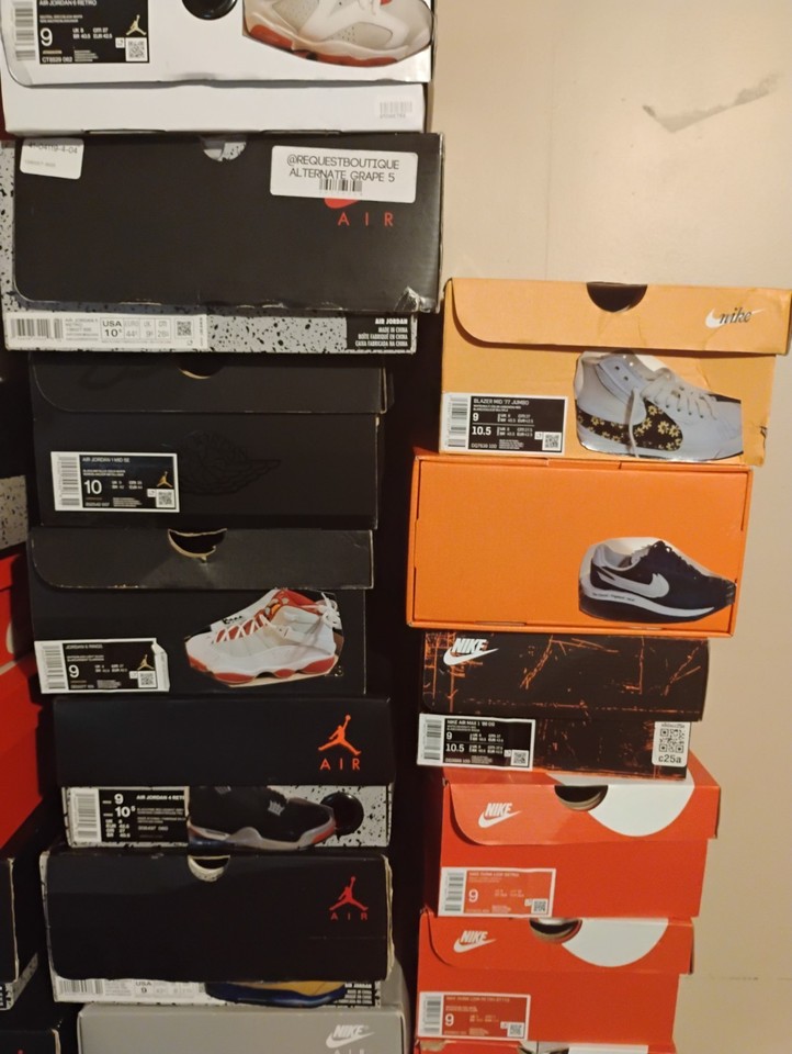Jordan Retro Boxes Only!! Lot of 56 Read Description | eBay