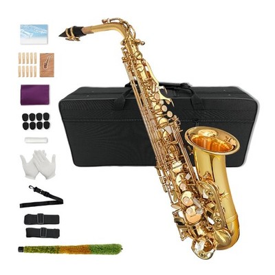 Yinfente Eb Alto Saxophone For Beginners Adult,Saxophone Student,E Flat Alto ...