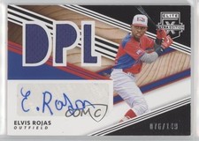 2020 Elite Extra Edition DPL Material Signatures Black /149 Elvis Rojas Auto g2u