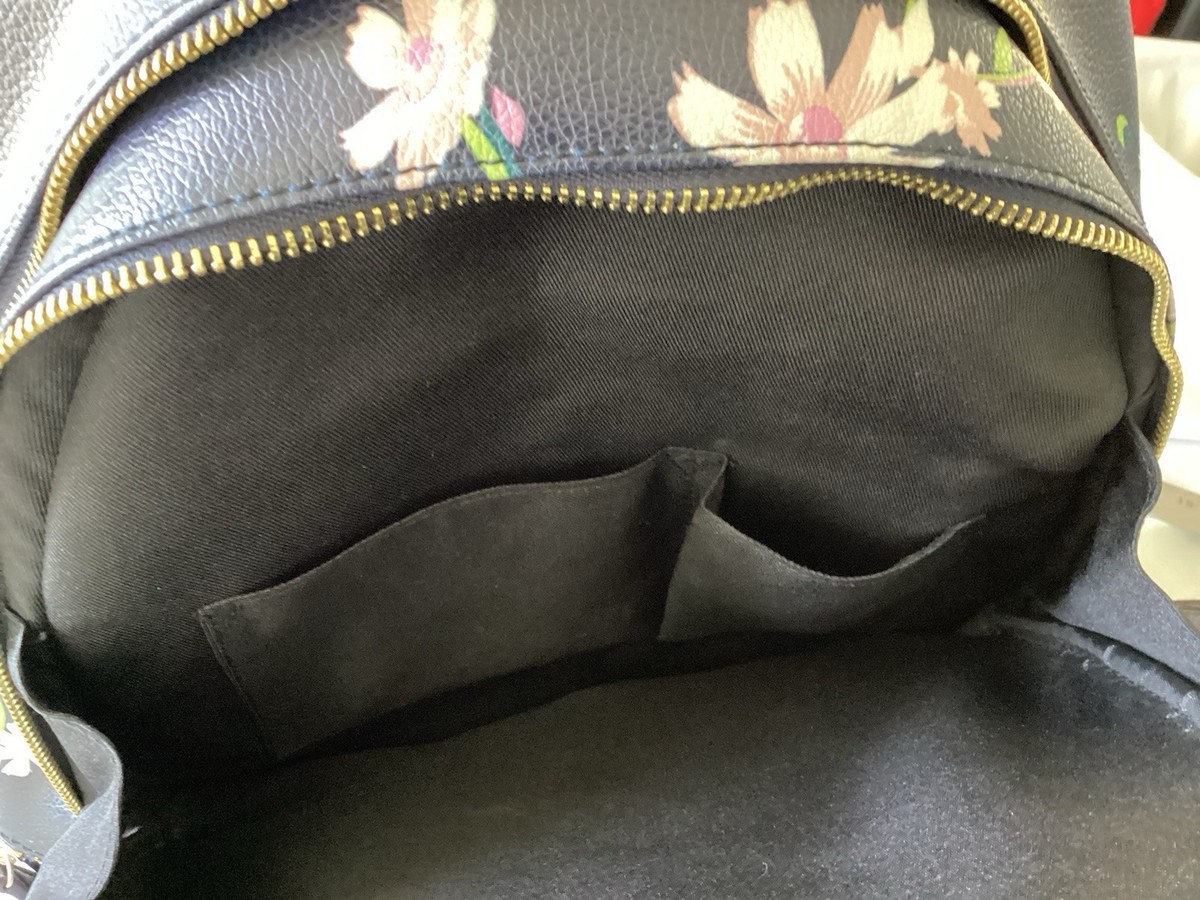 GUESS Blue & Pink Floral Backpack– Medium | eBay