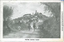 08180 VINTAGE POSTCARD - PAVIA - PIETRA GAVINA