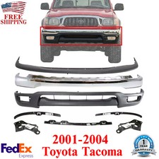 Front Bumper Kit With Brackets Retainer Set For 2001-2004 Toyota Tacoma