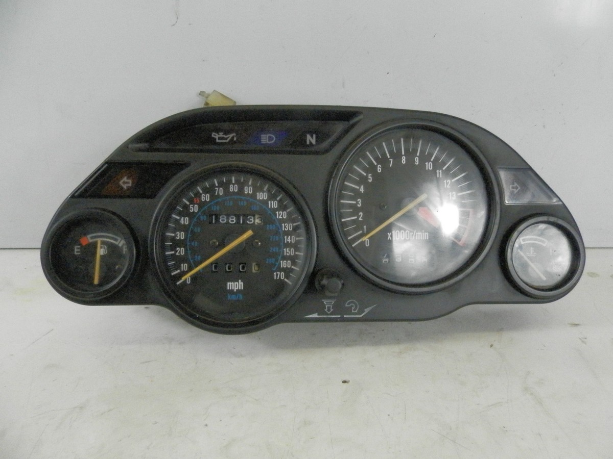 Kawasaki ZZR 600 E, Year 93, Speedometer Cockpit Tachometer
