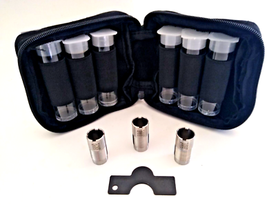 H & R PARDNER 20 GAUGE 3 CHOKE TUBE SET & WRENCH & WINCHESTER CASE