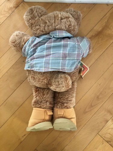 Furskins Farrell Bear 1985 completamente vestido con zapatos de Xavier Roberts - Imagen 4 de 4