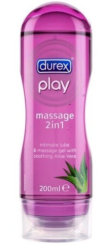 Durex Play Lube Gel clásico fresa masaje de calentamiento intensamente sensual diversión - Imagen 2 de 5