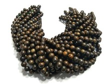 Bronzite Round Ball Smooth 8mm Gemstone Plain Beads 14"Inch 1 Strand