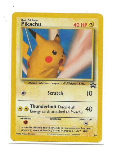 Tarjeta Pokémon Promocional Jumbo Pikachu At The Museum, Pokémon X