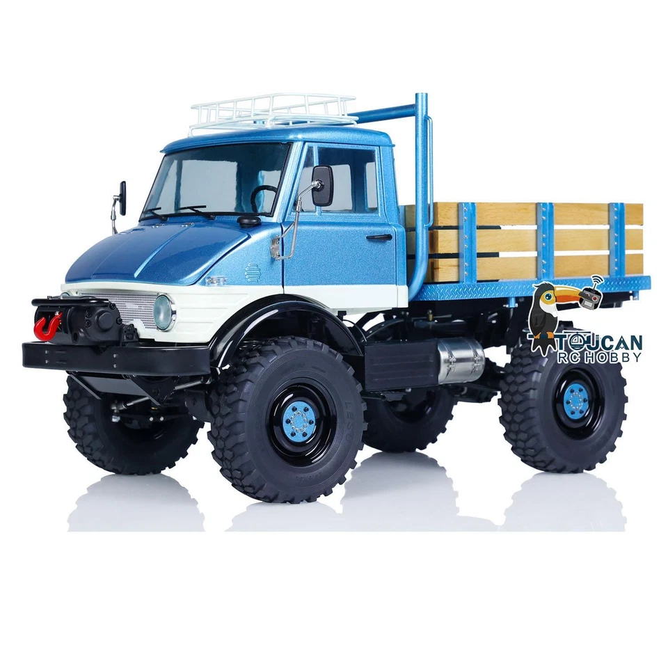 LESU 1/10 4X4 RAVE-UM406 RC Off-road Vehicle Crawler Truck Car w/ Sound Winch - Image 3 of 4