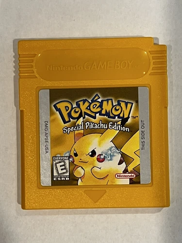 Pokemon Pikachu Yellow - Nintendo Game Boy Game Authentic TESTED SAVES RARE ⭐️⭐️