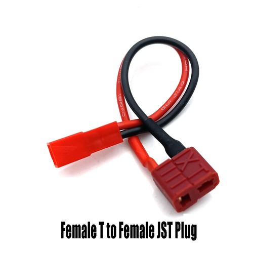 Amass XT60 XT30 Dean T Male Female Connect to JST Plug 22AWG Silicone Wire Cable - Picture 29 of 30