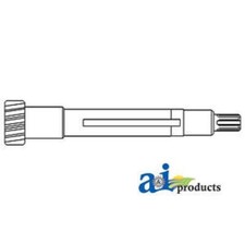 A-743137m1 For Massey Ferguson Shaft Balancer Drive 6500 11 24 25 30 30d