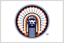 Fighting Illini Chief Illiniwek Banned Logo Ball Cap Hat New