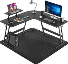 Tapis de chaise de bureau pour plancher de bois franc : 63" x 51" - Tapis de chaise de bureau pour bureau à domicile
