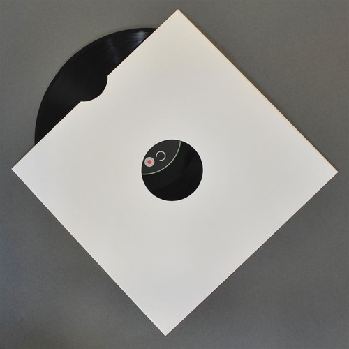 50 x White LP 12” Vinyl Protector Card sleeve with Hole Scratch proof MASTERBAG - Afbeelding 4 van 9