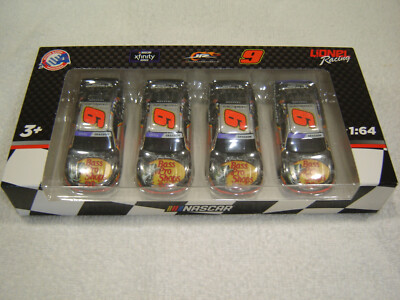 2022 Noah Gragson # 9 Bass Pro Shops 4 Car Win Set 1/64th in stock