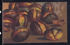 Chestnut Fruit Postcard ZD366