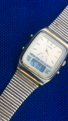 Vintage Japanese watch SUPRA MEGA-DIGI-LCD-QUARTZ Original