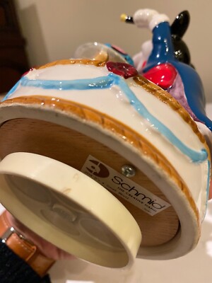 Schmid's Disney Mickeys 50th Birthday Music Box 1978 Great