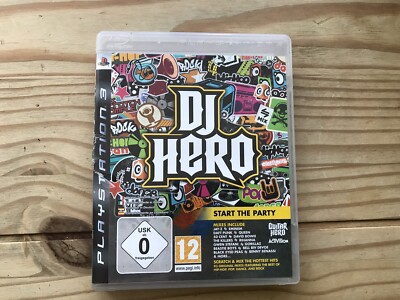 PLAYSTION 3 PS3 SPIEL DJ HERO (NUR SOFTWARE)