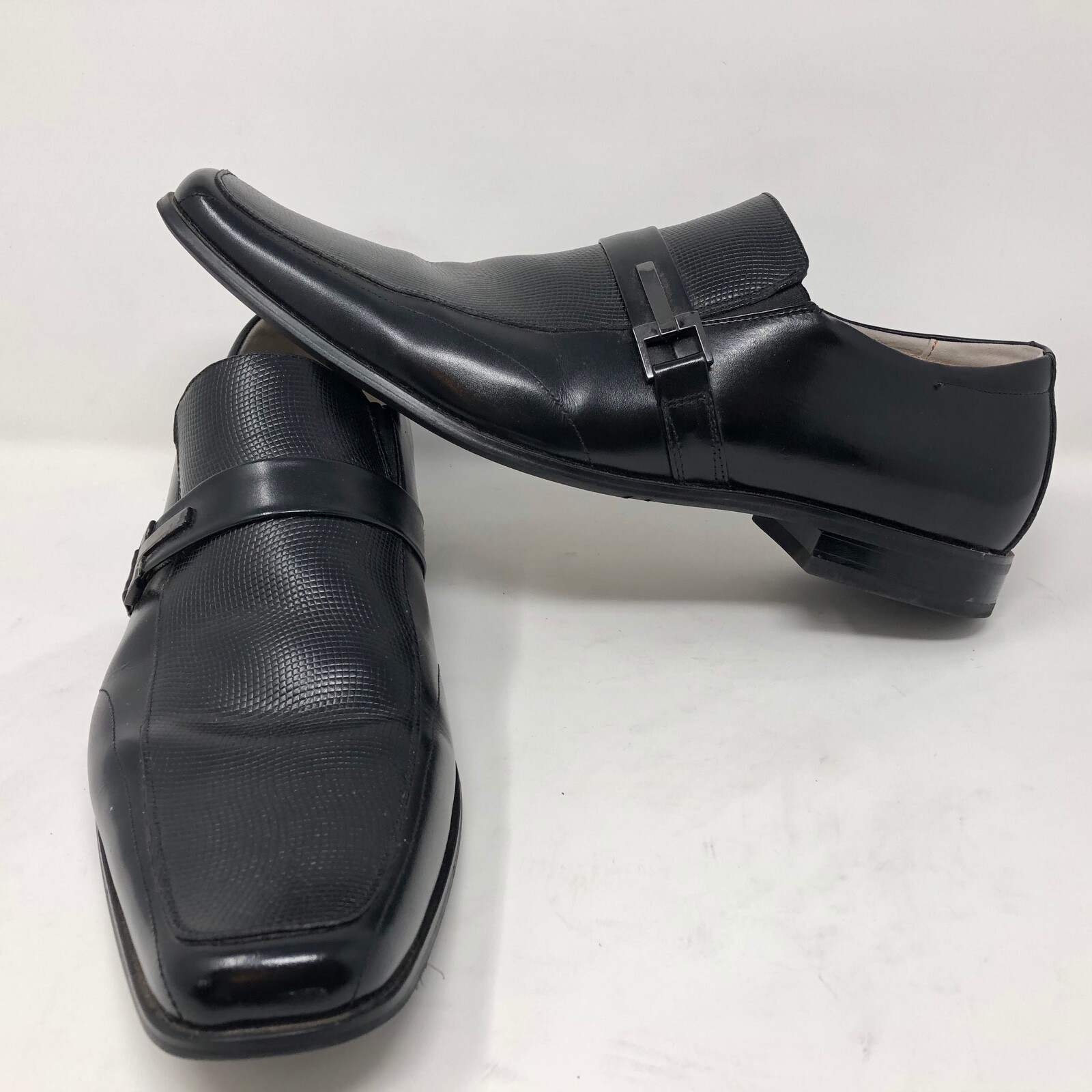 Stacy Adams Mens Beau Moc Toe Black 