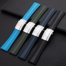 22 mm Gummi Uhrenarmband passend für Breitling Avenger Navitimer Superocean