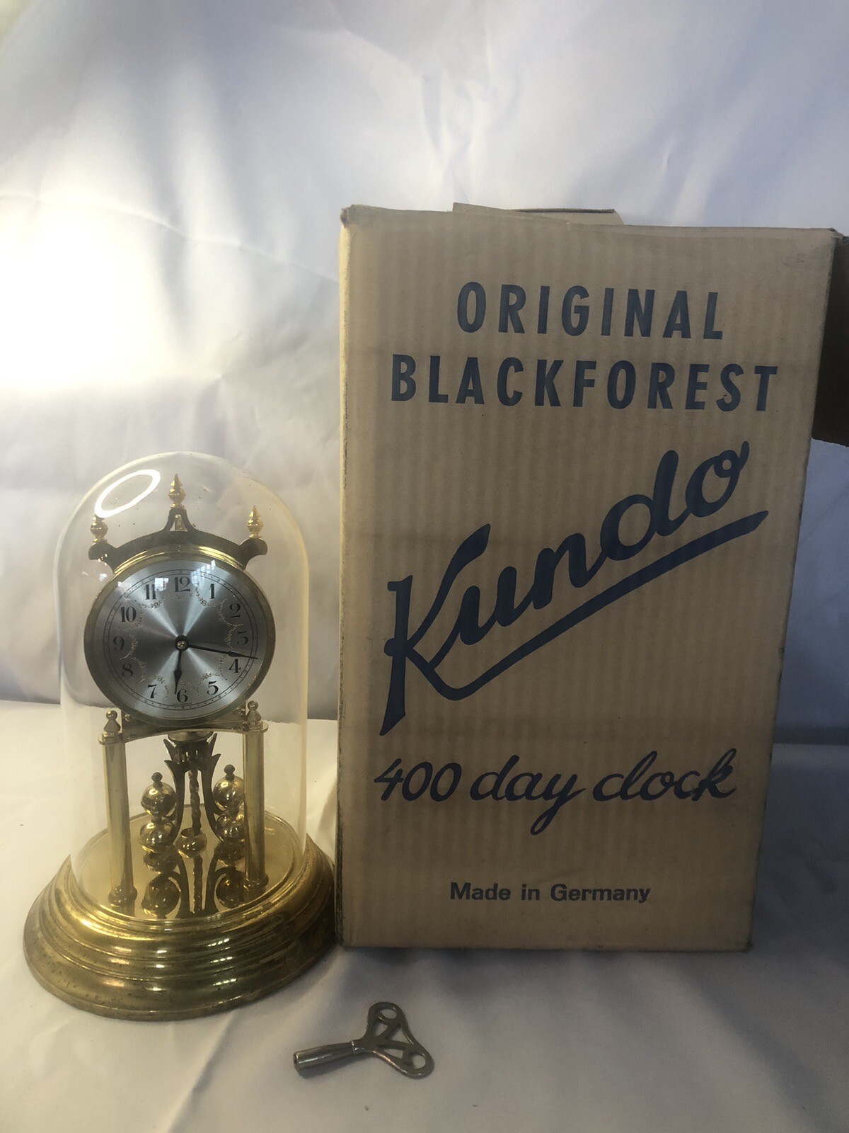 Kundo Anniversary Clock Kieninger Obergfell 400 Day Black Forest