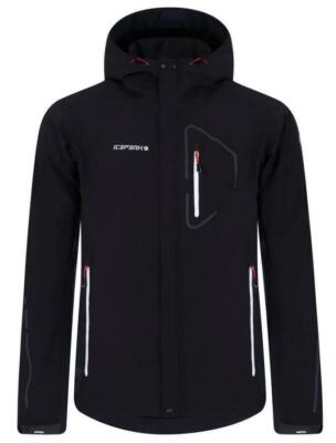 Icepeak Gary  Herren Softshelljacke - wasserdicht winddicht - schwarz XXXL, 3XL