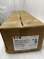 Eaton CHU1N9N4NP pedestal mount panel unmetered 125A 240V 50/60Hz 1Ph 3Wire