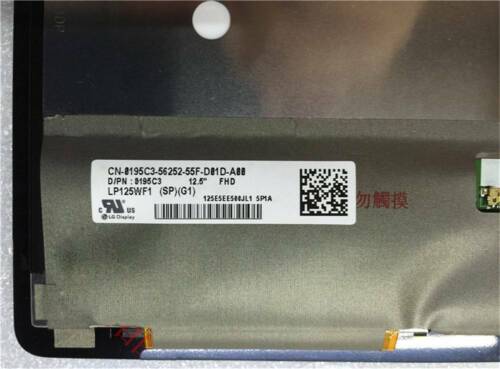 12.5" 1920×1080 LP125WF1-SPG1 Touch LCD Screen Digitizer Assembly for Dell E7250 - Picture 4 of 4