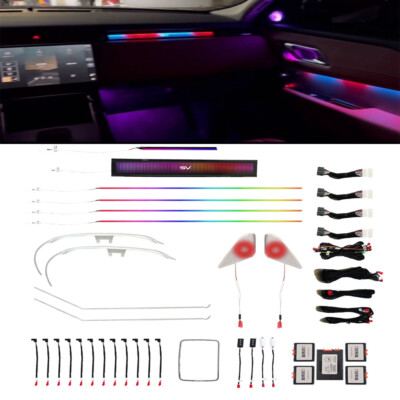 For 23-24 Range Rover Velar Gradient Active Ambient Lighting Atmosphere Light