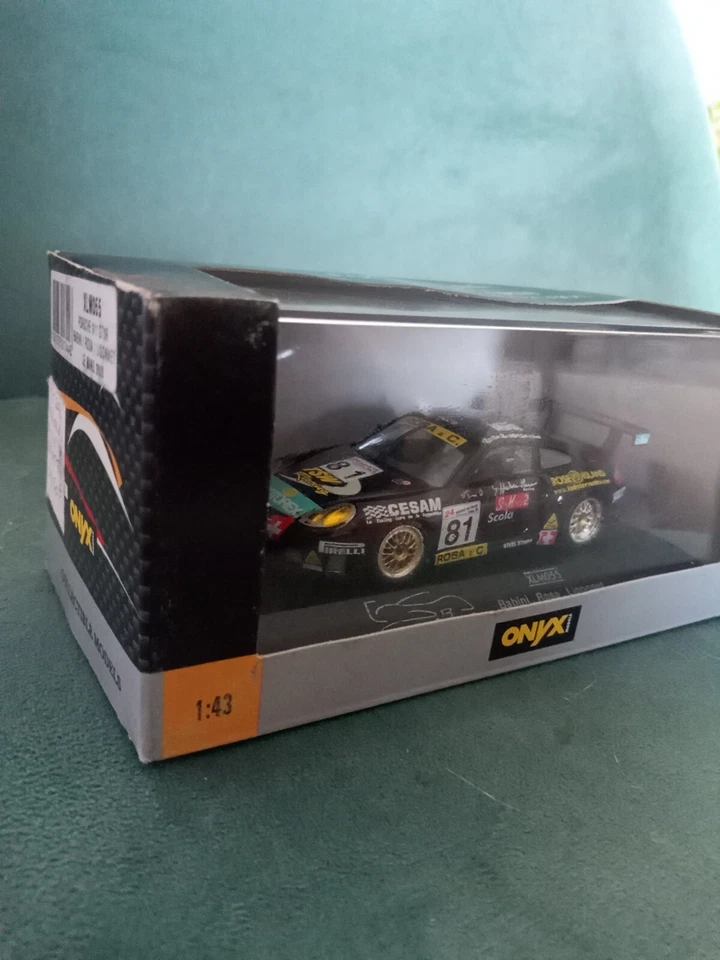 Porsche 911 Gt3r Babini Rosa Ligonnet Le Mans 2000 1/43 - Photo 2/3